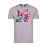 Vintage Zinc love and gnomes Vintage Tee - AdoDesignShop