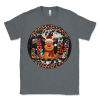 Charcoal Heather joy reindeer christmas ornament Classic Tee - Jasminsmagicworld