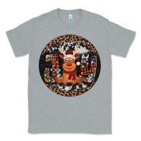 Heather Grey joy reindeer christmas ornament Classic Tee - Jasminsmagicworld