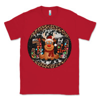 Red joy reindeer christmas ornament Classic Tee - Jasminsmagicworld