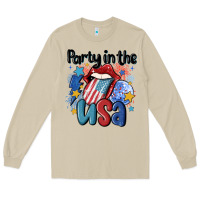Party In The Usa Long Sleeve Tee | Teevron