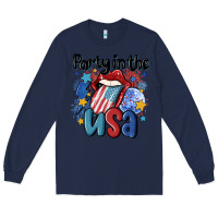 Navy party in the usa Long Sleeve Tee - MaliasSmallBusiness