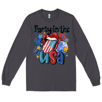 Smoke party in the usa Long Sleeve Tee - MaliasSmallBusiness