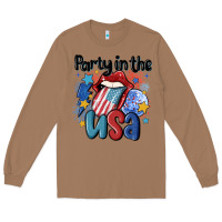 Toasted Coconut party in the usa Long Sleeve Tee - MaliasSmallBusiness