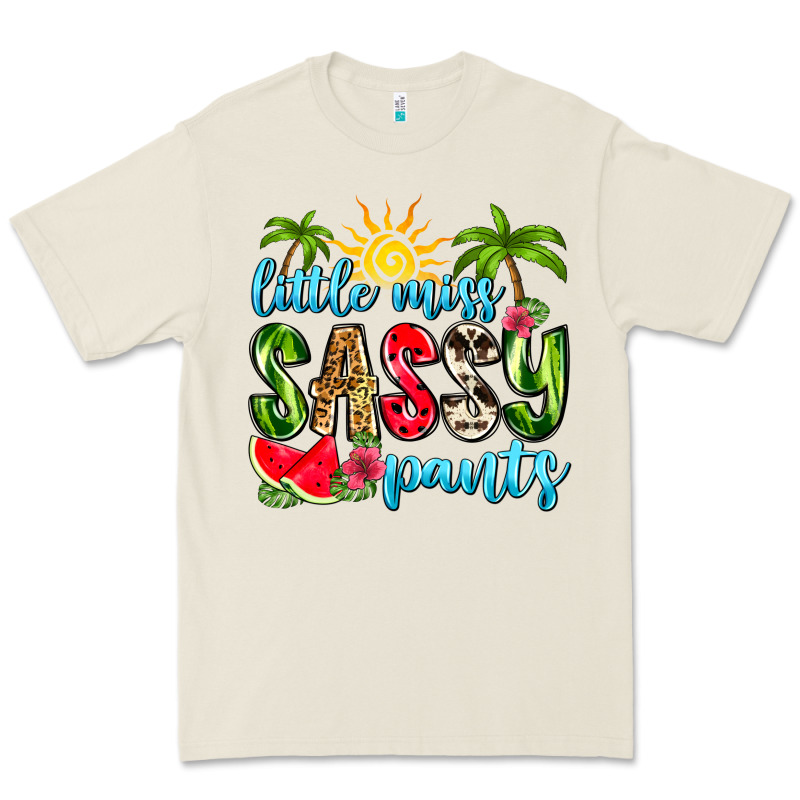 Little Miss Sassy Pants Premium Tee by Zillion Design Studio | Teevron