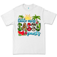 White little miss sassy pants Premium Tee - Zillion Design Studio