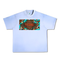 Grape Ice western texas and bullskulls with turquoise and leopard licanse plate Urban Heavy Tee - Artiststas