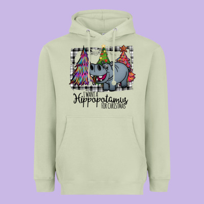 Hippopotamus, Christmas Carols, Christmas, Christmas Market, Christmas Heavyweight Hoodie Designed By Bettercallsaul