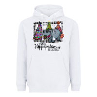 White hippopotamus, Christmas Carols, Christmas, Christmas market, christmas Heavyweight Hoodie - Bettercallsaul