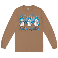 Toasted Coconut snowman hello winter Long Sleeve Tee - JahusDesignShop