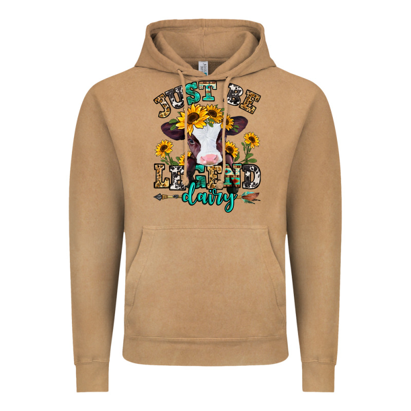 Just Be Legend Dairy Heifer Vintage Hoodie by Jasminsmagicworld | Teevron