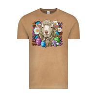 Vintage Camel easter sheep eggs butterfly daisys leopard glitter wooden Vintage Tee - Artiststas