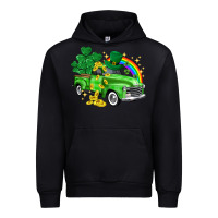 Black western truck St. Patrick's Day Urban Hoodie - HowdyJamesFarm