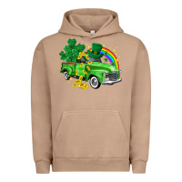 Pigment Burro western truck St. Patrick's Day Urban Hoodie - HowdyJamesFarm