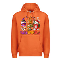 Carrot Happy Hallothanksmas wine glass and coffee Premium Hoodie - NancyCooperArtShop