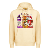 Pina Colada Happy Hallothanksmas wine glass and coffee Premium Hoodie - NancyCooperArtShop