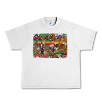 Lunar Rock western serape cowhide and leopard background Urban Heavy Tee - Artiststas