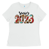 White senior 2023 western Ladies Tee - JahusDesignShop