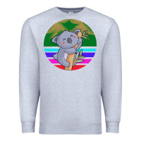 Heather Grey Koala Premium Sweatshirt - Bettercallsaul