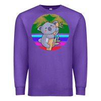 Purple Koala Premium Sweatshirt - Bettercallsaul