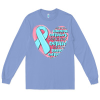 Colony Blue survivor malia Long Sleeve Tee - MaliasSmallBusiness