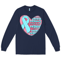 Navy survivor malia Long Sleeve Tee - MaliasSmallBusiness