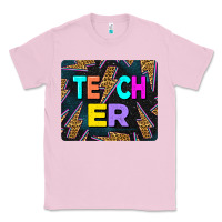 Bubblegum Pink Teacher Flash Classic Tee - LillyAllenDesigns