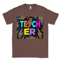 Chestnut Teacher Flash Classic Tee - LillyAllenDesigns
