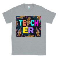 Heather Grey Teacher Flash Classic Tee - LillyAllenDesigns