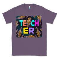 Lavender Teacher Flash Classic Tee - LillyAllenDesigns