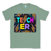 Sage Teacher Flash Classic Tee - LillyAllenDesigns