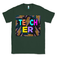 Sports Green Teacher Flash Classic Tee - LillyAllenDesigns