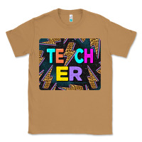 Toasted Coconut Teacher Flash Classic Tee - LillyAllenDesigns