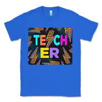 True Royal Teacher Flash Classic Tee - LillyAllenDesigns