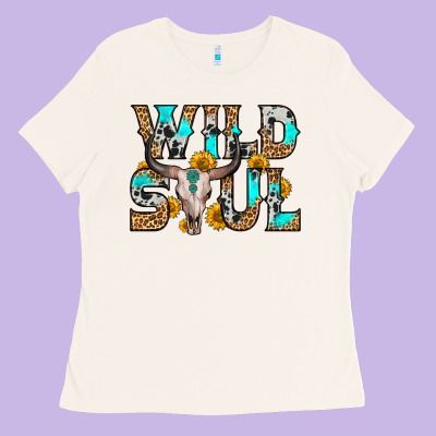 Wild Soul Ladies Tee Designed By Zillion Design Studio