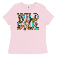 Bubblegum Pink wild soul Ladies Tee - Zillion Design Studio