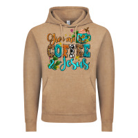 Vintage Coffee gıve me coffee and jesus Vintage Hoodie - AdoDesignShop