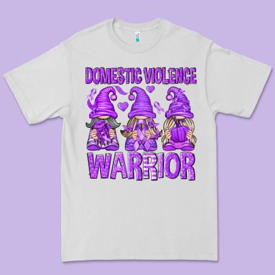 Domestic Violence Warrior Gnomes Premium Tee Designed By Texasbilliewilder