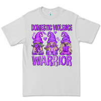 Dove Grey Domestic Violence Warrior Gnomes Premium Tee - texasbilliewilder