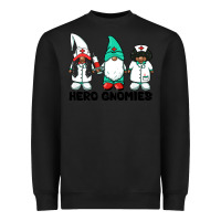 Black hero gnomies african american nurse gnomies medical gnomies Heavyweight Sweatshirt - BarkalooDesign