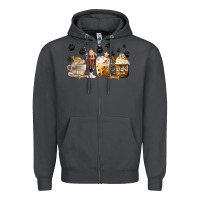 Smoke Dog Mom Coffee Lover Coffee Cups Zipper Hoodie - MaliasSmallBusiness
