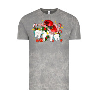 Cloud Rock dental Christmas teeth and candies Vintage Tee - AdoDesignShop