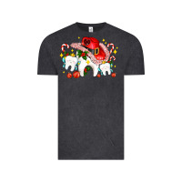 Vintage Black dental Christmas teeth and candies Vintage Tee - AdoDesignShop