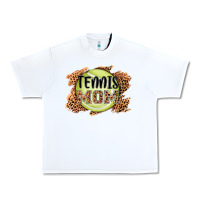 White tennis mom Urban Heavy Tee - AdoDesignShop