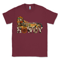 Burgundy howdy killer Classic Tee - NancyCooperArtShop
