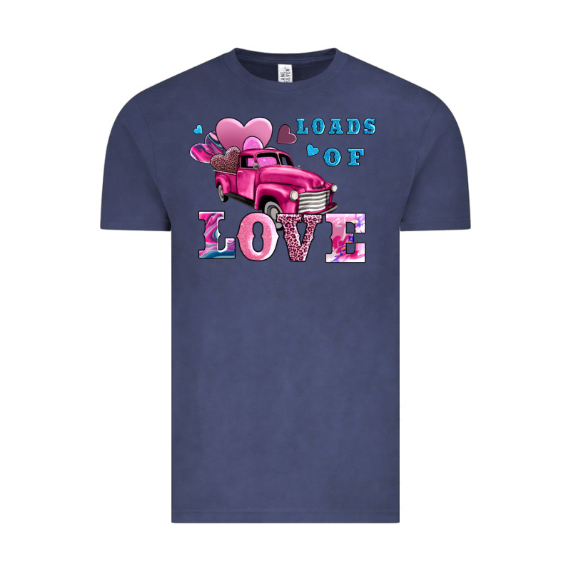 Loads Of Love Wıth Truck Vintage Tee by AdoDesignShop | Teevron