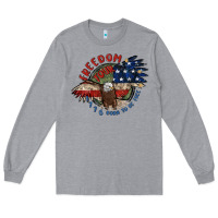 Heather Grey freedom tour Long Sleeve Tee - MaliasSmallBusiness