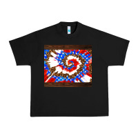 Black usa tie dye Urban Heavy Tee - AdoDesignShop