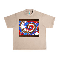 French Oak usa tie dye Urban Heavy Tee - AdoDesignShop
