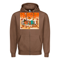 Chestnut gobble til you wobble tumbler Zipper Hoodie - MaliasSmallBusiness